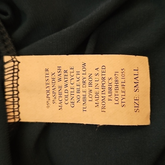 3/$30 FIRST LOVE Blue Necklace Assymetric V-Neck Sleeveless Camisole Slip Blouse - Picture 9 of 9